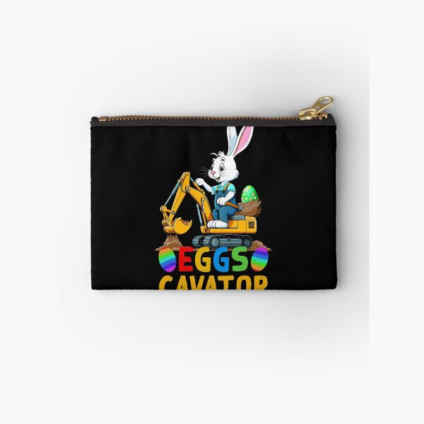 Item preview, Funny Easter saying Easter bunny excavator driver designed and sold by LuminOrb.
