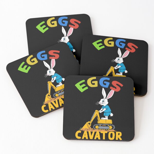Item preview, Funny Easter saying Easter bunny excavator driver designed and sold by LuminOrb.