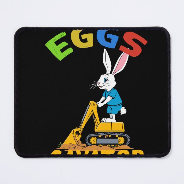Item preview, Funny Easter saying Easter bunny excavator driver designed and sold by LuminOrb.