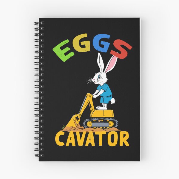 Item preview, Funny Easter saying Easter bunny excavator driver designed and sold by LuminOrb.