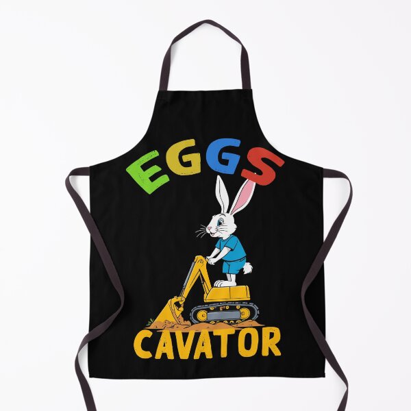 Item preview, Funny Easter saying Easter bunny excavator driver designed and sold by LuminOrb.