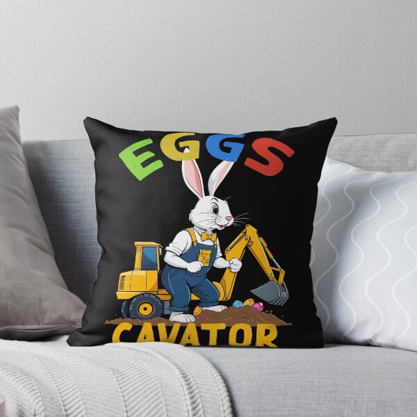 Item preview, Funny Easter saying Easter bunny excavator driver designed and sold by LuminOrb.