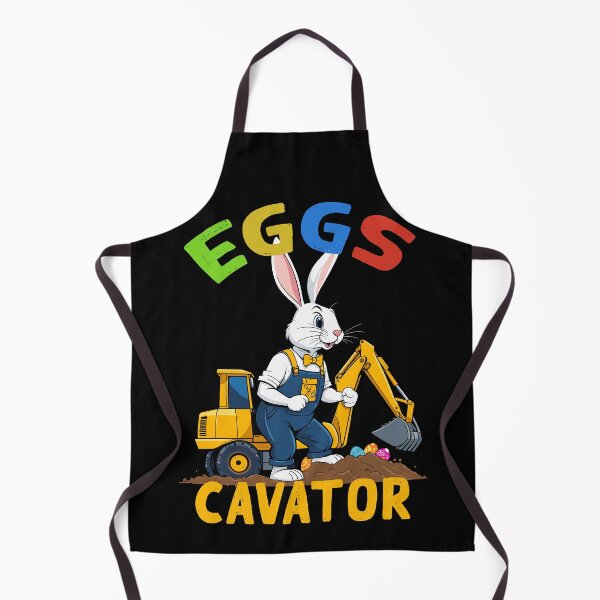 Item preview, Funny Easter saying Easter bunny excavator driver designed and sold by LuminOrb.