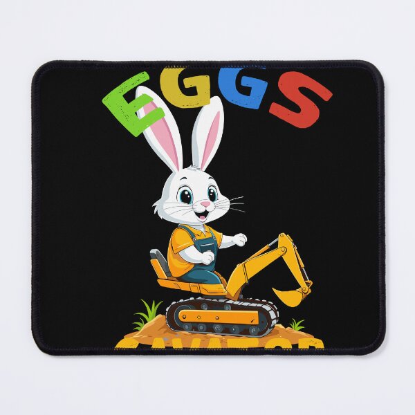 Item preview, Funny Easter saying Easter bunny excavator driver designed and sold by LuminOrb.
