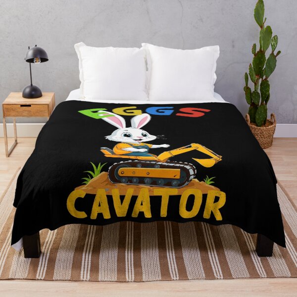 Item preview, Funny Easter saying Easter bunny excavator driver designed and sold by LuminOrb.