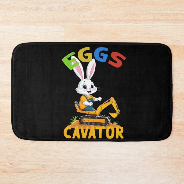 Item preview, Funny Easter saying Easter bunny excavator driver designed and sold by LuminOrb.
