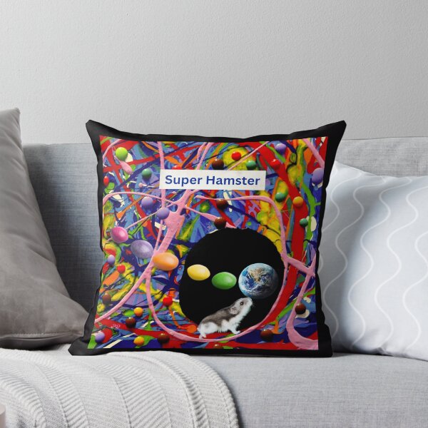 Item preview,  Super Hamster on its Wheel designed and sold by Bagsyrose.