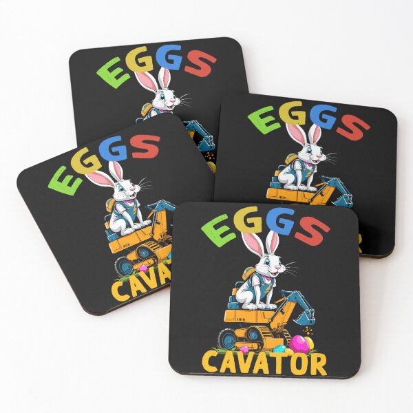 Item preview, Funny Easter saying Easter bunny excavator driver designed and sold by LuminOrb.