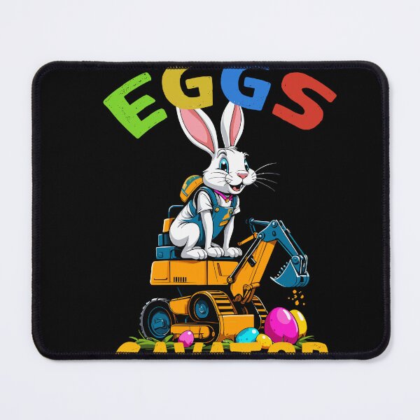 Item preview, Funny Easter saying Easter bunny excavator driver designed and sold by LuminOrb.