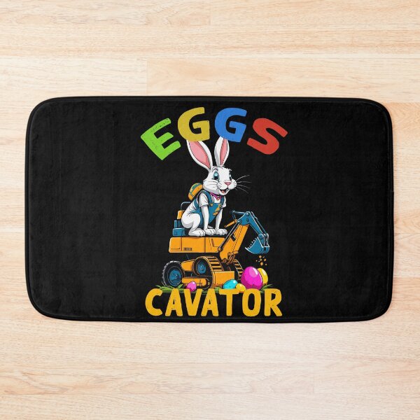 Item preview, Funny Easter saying Easter bunny excavator driver designed and sold by LuminOrb.