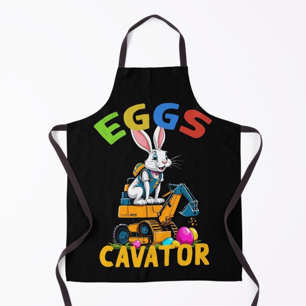Item preview, Funny Easter saying Easter bunny excavator driver designed and sold by LuminOrb.