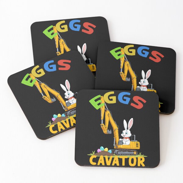 Item preview, Funny Easter saying Easter bunny excavator driver designed and sold by LuminOrb.