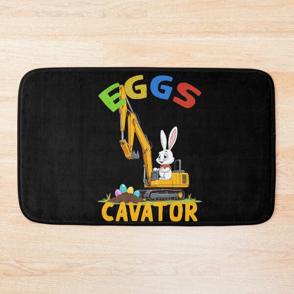 Item preview, Funny Easter saying Easter bunny excavator driver designed and sold by LuminOrb.
