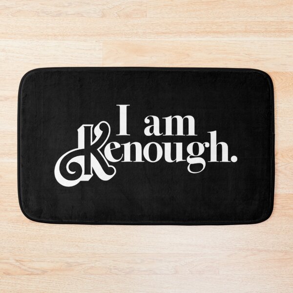 Item preview, I Am Kenough - 'K' Black Fill designed and sold by SheldonHoxie1.