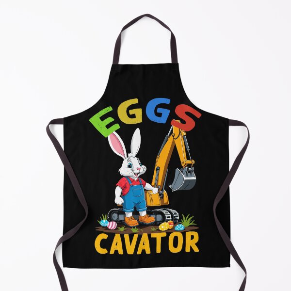Item preview, Funny Easter saying Easter bunny excavator driver designed and sold by LuminOrb.