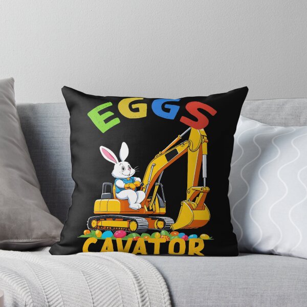 Item preview, Funny Easter saying Easter bunny excavator driver designed and sold by LuminOrb.