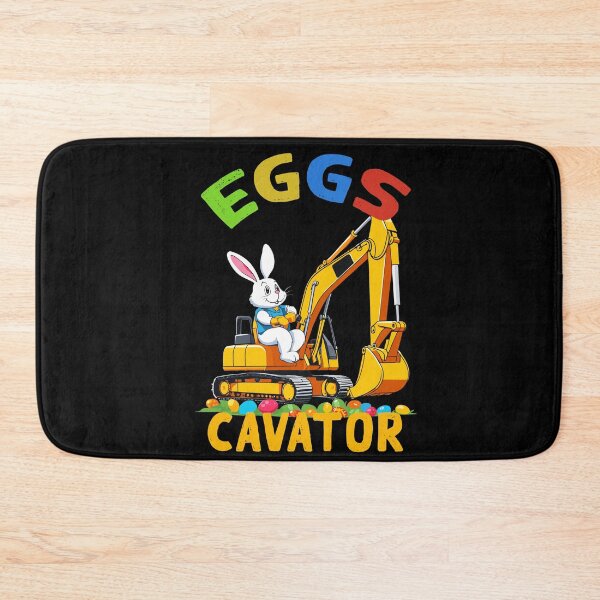 Item preview, Funny Easter saying Easter bunny excavator driver designed and sold by LuminOrb.
