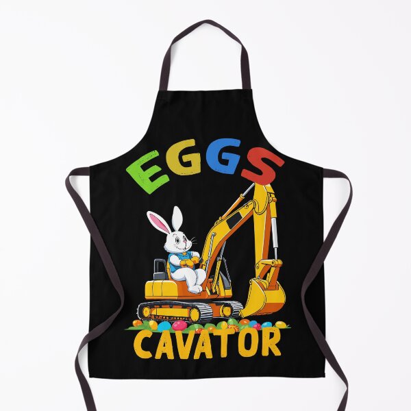 Item preview, Funny Easter saying Easter bunny excavator driver designed and sold by LuminOrb.