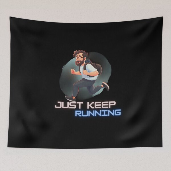 Item preview, Running Time.Just Keep Running designed and sold by elnexshop.