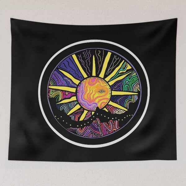 Item preview, Sun artistically designed, round shape designed and sold by GabbyKI261.