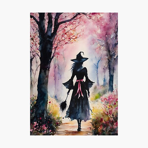 Item preview, Sakura Witch in Blossom Woods designed and sold by Lyra The Lavender Witch.