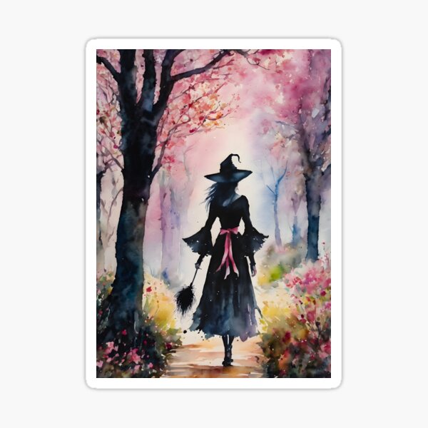Item preview, Sakura Witch in Blossom Woods designed and sold by Lyra The Lavender Witch.