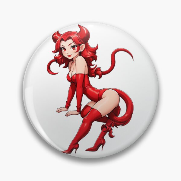 Item preview, Sexy Red Pinup Demon designed and sold by Bunmigraphics .