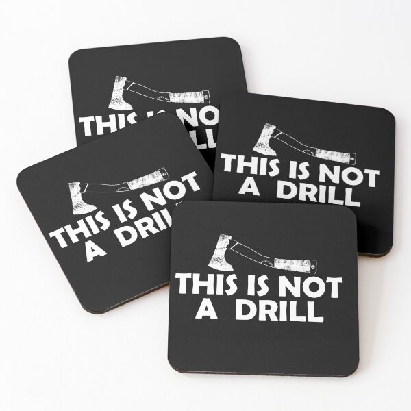 Item preview, This is Not A Drill Sarcastic Graphic Funny T Shirt designed and sold by XTSTUDIOART.