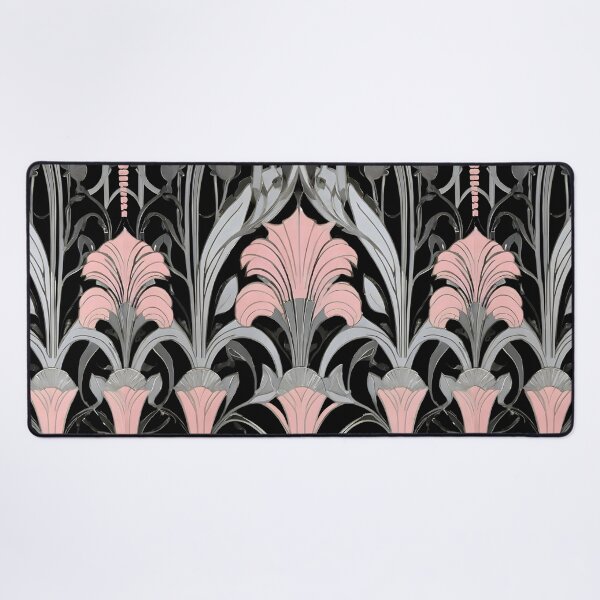 Artikelvorschau, Art-Deco-geometrisches Blumenmuster entworfen und verkauft von SloganExpress.