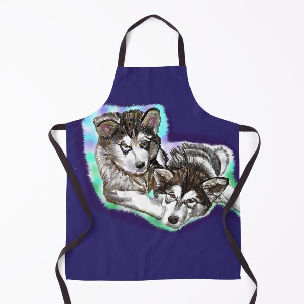 Item preview, Cute Malamute puppies designed and sold by Valérie Ozanon.