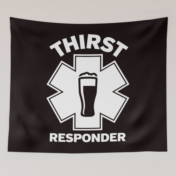 Item preview, Thirst Responder Funny Design for Bar Tenders designed and sold by BernarMallet.