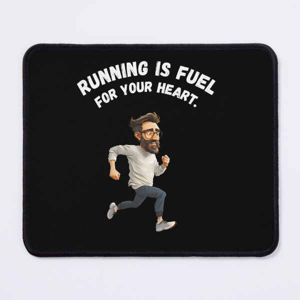 Item preview, Funny Runner.Running Is Fuel For Your Heart. designed and sold by elnexshop.