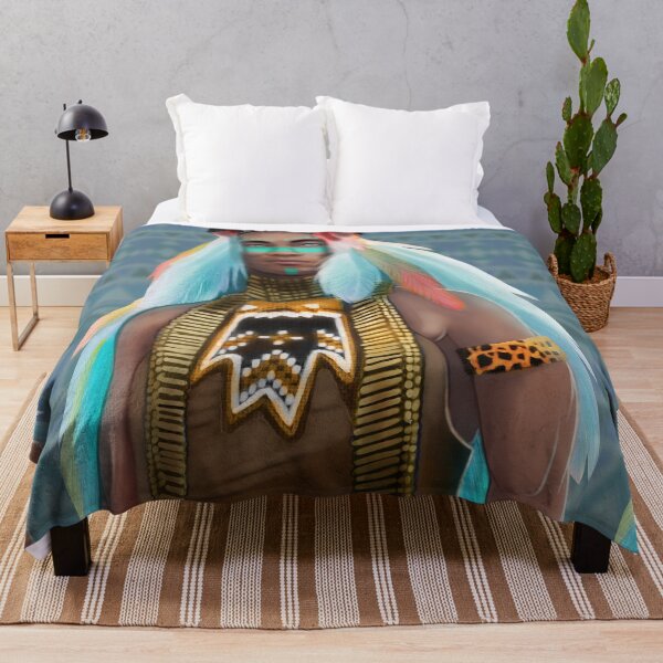 Item preview, An American Indian in traditional attire designed and sold by François Roebben.