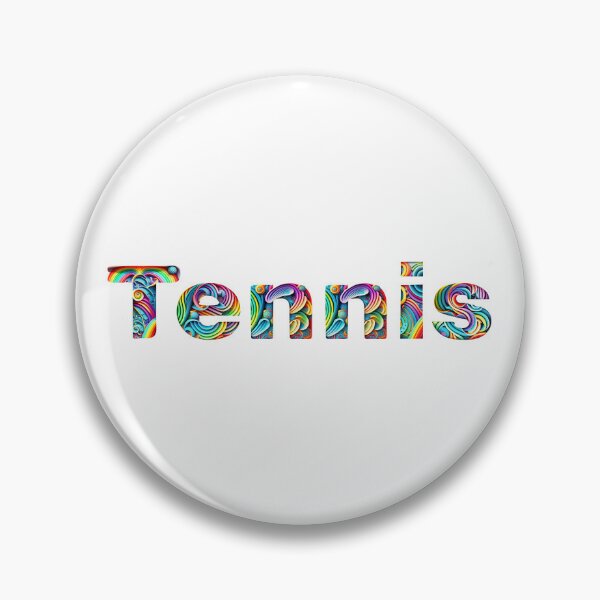 Item preview, Tennis Rainbow| Word Art designed and sold by BigCityTennis.