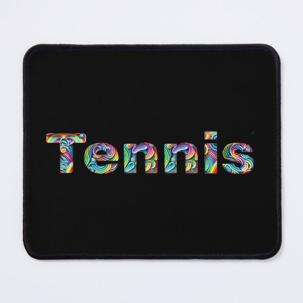 Item preview, Tennis Rainbow| Word Art designed and sold by BigCityTennis.