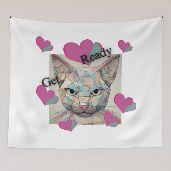 Item preview, CUTE CAT IN WATERCOLOUR designed and sold by Hans21red.