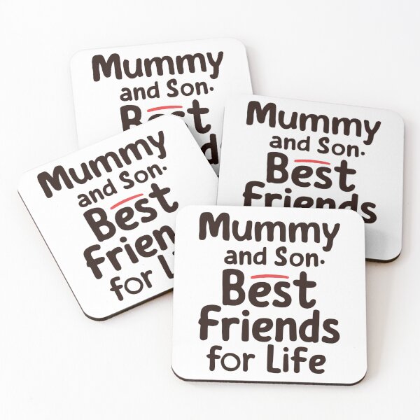 Item preview, Mummy and Son Best Friends for Life - An Unbreakable Bond designed and sold by Colorful-Garden.