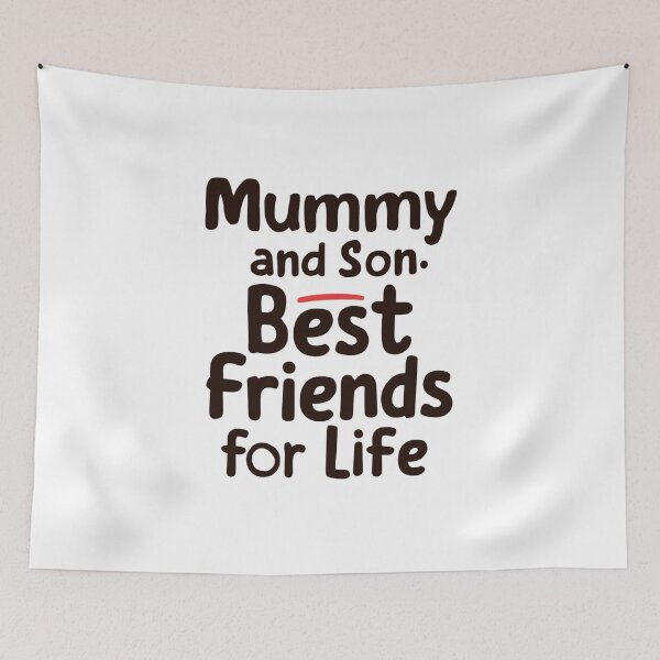 Item preview, Mummy and Son Best Friends for Life - An Unbreakable Bond designed and sold by Colorful-Garden.