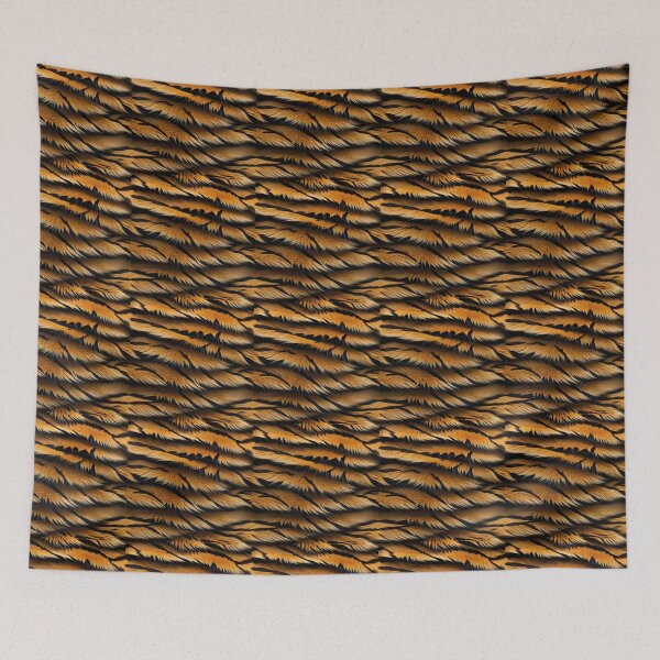 Item preview, Tiger's Fur Seamless Pattern designed and sold by Best-Art-32.