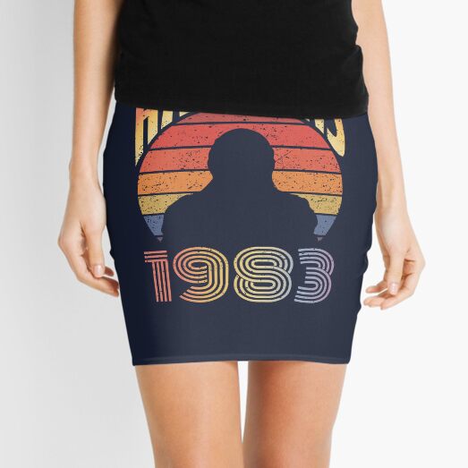 Item preview, STRANGER THINGS - Retro Silhouette of Vecna in Hawkins 1983 designed and sold by Amanda-S-Olsen.