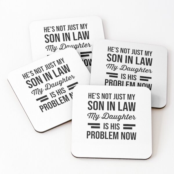 Item preview, Mothers Day 2024, Hes Not Just My Son in Law My Daughter is His Problem Now designed and sold by Peculiarts.