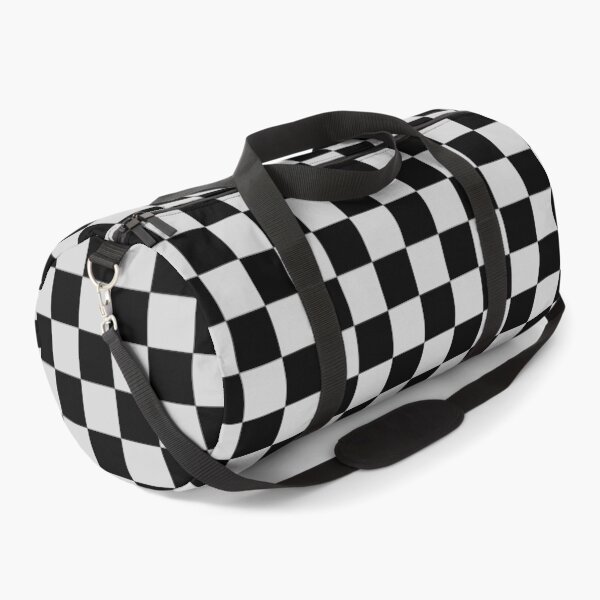 Item preview, Small Checkered - Black and Light Gray designed and sold by JustPatterns2.