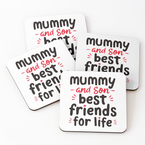 Item preview, Mummy and Son Best Friends for Life - An Unbreakable Bond designed and sold by Colorful-Garden.