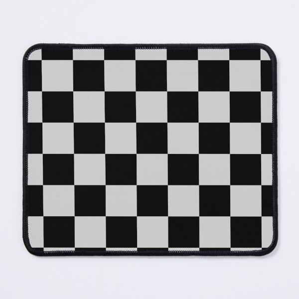 Item preview, Checkered - Black and Light Gray designed and sold by JustPatterns2.