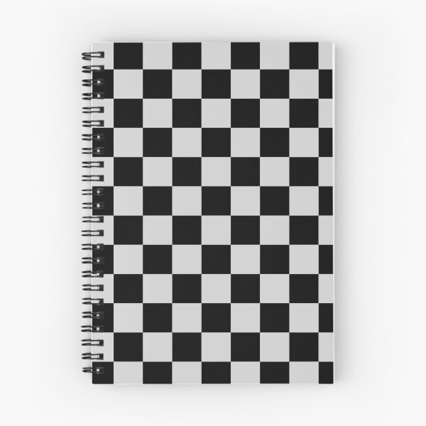 Item preview, Checkered - Black and Light Gray designed and sold by JustPatterns2.
