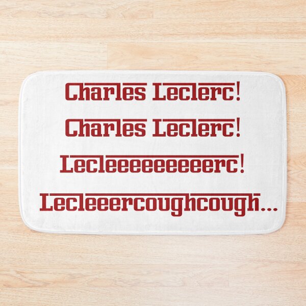Item preview, Charles Leclerc cough (meme) designed and sold by MisterSolo.