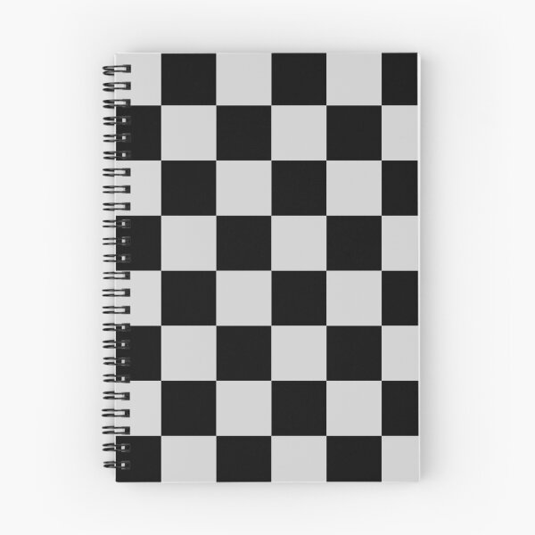 Item preview, Large Checkered - Black and Light Gray designed and sold by JustPatterns2.