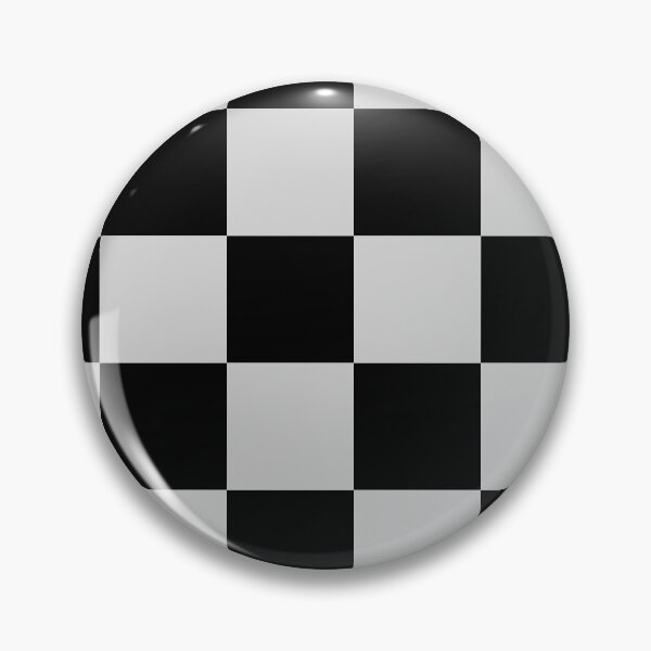 Item preview, Large Checkered - Black and Light Gray designed and sold by JustPatterns2.