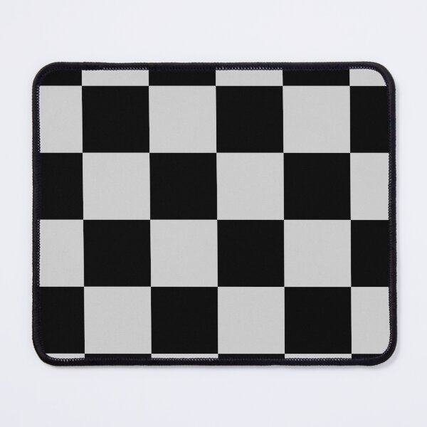 Item preview, Large Checkered - Black and Light Gray designed and sold by JustPatterns2.