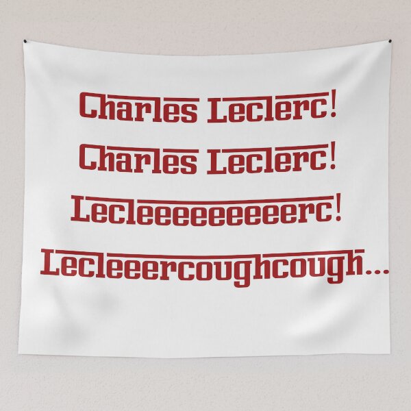 Item preview, Charles Leclerc cough (meme) designed and sold by MisterSolo.